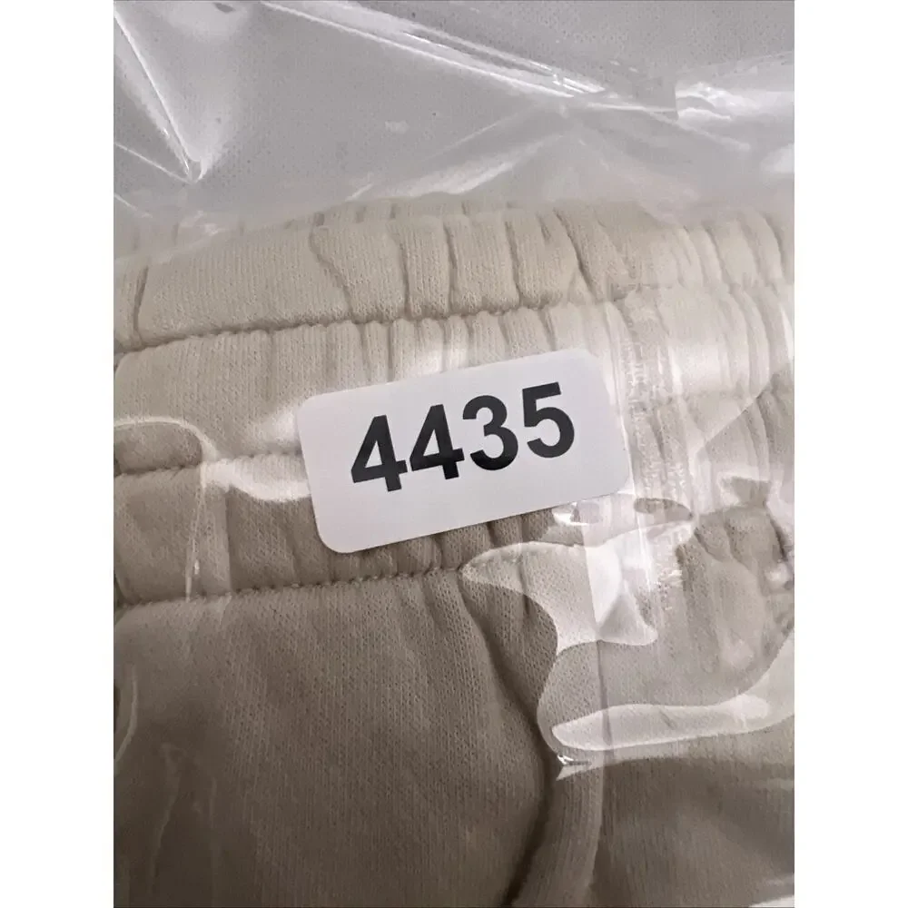 Nike Kids Cargo Jogger Sweatpants Tan Beige Fleece Logo Size L
